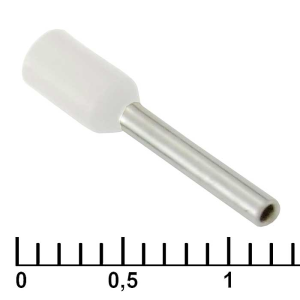 Изображение Наконечник на кабель DN00710 white (1.2x10mm)