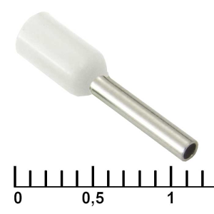 Изображение Наконечник на кабель DN00708 white (1.2x8mm)