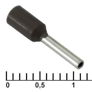 Изображение Наконечник на кабель DN00708 black (1.2x8mm)