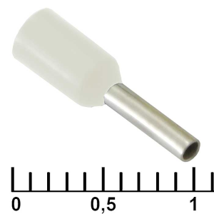 Изображение Наконечник на кабель DN00706 white (1.2x6mm)