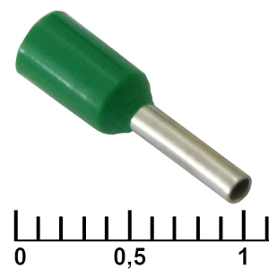 Изображение Наконечник на кабель DN00706 green (1.2x6mm)