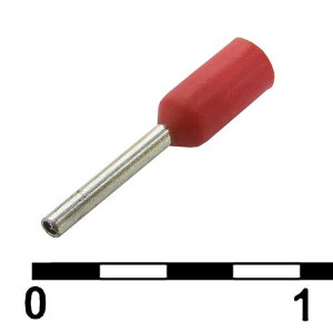 Изображение Наконечник на кабель DN00206 red (0.75x6mm)