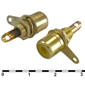 Изображение Разъём 7-0234Y GOLD / RS-115G