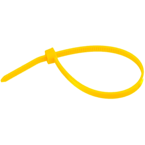 Изображение Кабельная стяжка 2.5X60 yellow (100шт)