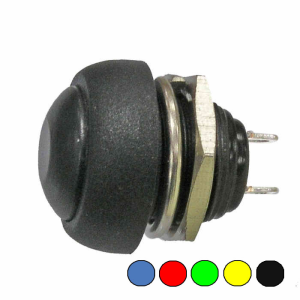 Изображение Кнопка PBS-33B off-(on) толкатель чёрного цвета