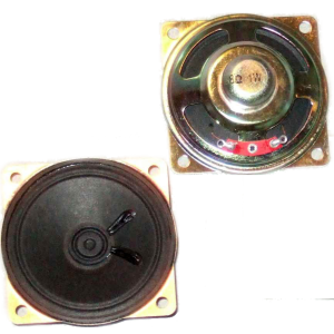 Изображение Громкоговоритель ( динамик) YD63-04 (63*h21*закр.магн.19mm) 8 Ом 1W мет., уши 70,7mm