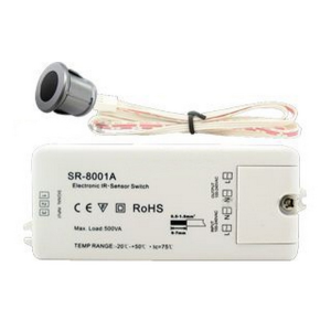 Изображение Выключатель SR-8001A Silver (220V, 500W, IR-Sensor)