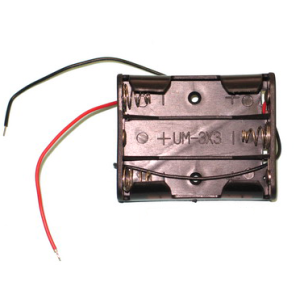 Изображение Батарейный отсек KLS5-806-B / ZH290B (3xAA, провод 15 см)