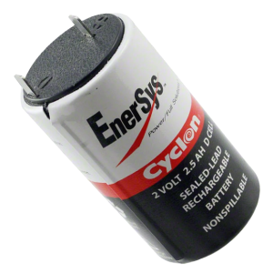 Изображение Перезаряжаемая батарея, серия Cyclon, одноэлементная, Свинцово-кислотный, 2.5 Ач, 2 В, D 0810-0004