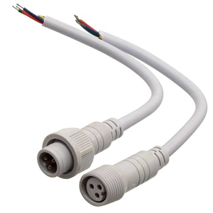 Изображение Герметичный разъем 3pin WP L=40 D=21.5mm 3*0.3mm2