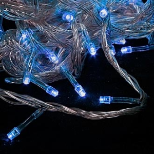 Изображение Светодиодное украш. 100LED 220V 4W 10m Blue