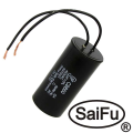 Пусковой конденсатор CBB60 12uF 450V WIRE (SAIFU)