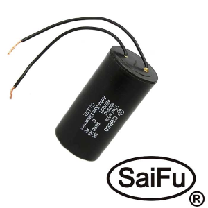 Изображение Пусковой конденсатор CBB60 15uF 450V WIRE (SAIFU)
