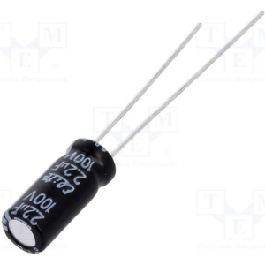 Изображение Конденсатор электролитический 47uF 50V 6,3х11 JRB(ST) 105С / JRB1H470M02500630110000B