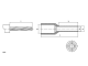 доп. изображение Наконечник на кабель НШВИ 1.0-8-1