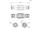 доп. изображение Разъём герметичный SZC-9000 4pin (IP68)-1