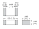 доп. изображение Конденсатор многослойный SMD 1210 2200pF 630V U2J 5% / GCM32A7U2J222JX01D-1