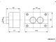 доп. изображение Кнопочный пост GB2-B215 (N/C + N/O)-1