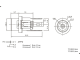 доп. изображение Разъём питания штырьковый TC-025 2.4mm-1