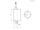 доп. изображение Пусковой конденсатор CBB60 30uF 450V WIRE+SCREW-1