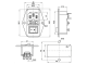 доп. изображение Разъем питания AC-014 / розеточный блок типа IEC320 с выключателем и предохранителем-1