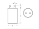 доп. изображение Конденсатор пусковой CD60 150uF 300V-1