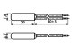 доп. изображение Термопредохранитель L-KLS5-KSD9700-5A120-B-L90-1