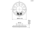 доп. изображение Динамик DXI30N-A 1W 50ohm-1