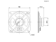 доп. изображение Динамик YD103-19 4W 8ohm-1