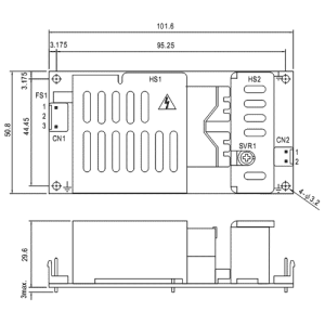Изображение Источник питания PLP-60-12