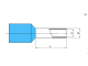 доп. изображение Наконечник на кабель DN00206 blue (0.75x6mm)-1
