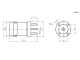 доп. изображение Разъем высокочастотный BNC-SJ-1