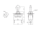 доп. изображение Тумблер KN3(C)-101P(A) on-off-1