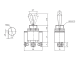 доп. изображение Тумблер KN3(A)-102(A) on-on-1