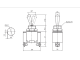 доп. изображение Тумблер KN3(A)-101(A) on-off-1