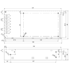 Изображение Источник питания RS-150-15