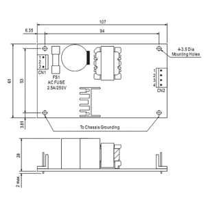 Изображение Источник питания PS-25-15