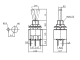 доп. изображение Микротумблер MTS-203-A2 on-off-on-1