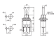 доп. изображение Микротумблер MTS-103-A2 on-off-on-1