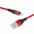 изображение LX8570R / штекер USB на штекер iPhone, 1м, красный