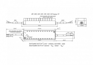 Схема ИПС60-700Т IP67 3325