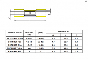 Схема BHT5 HST Yellow