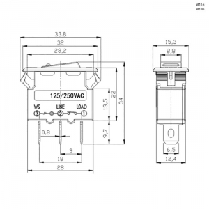 Схема M116-B120 20A