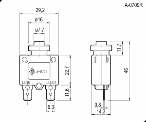 Схема A-0709R 15a