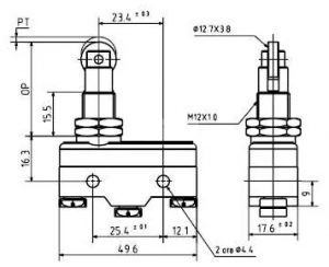 Схема Z-15GQ22-B 15A/250VAC