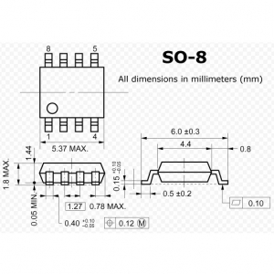 Схема TP4056 SO-8