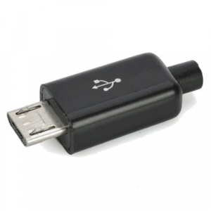 Изображение MMUSB-M/B / штекер micro USB, черный