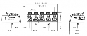 Схема DG238-10.0-03P-19-05A(H)