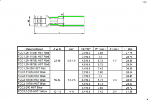 Схема FDD2-110(5) HST Blue