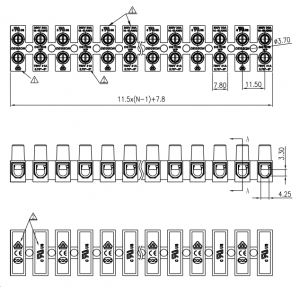 Схема DG12HSWP-1.2-03P-17-100A(H)